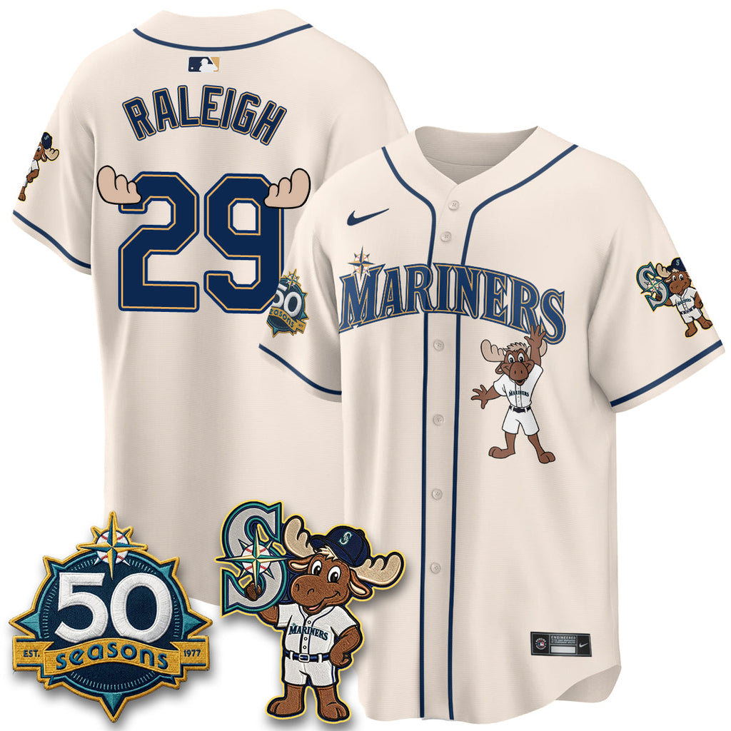 Seattle Mariners Mascot Jersey - All Stitched
