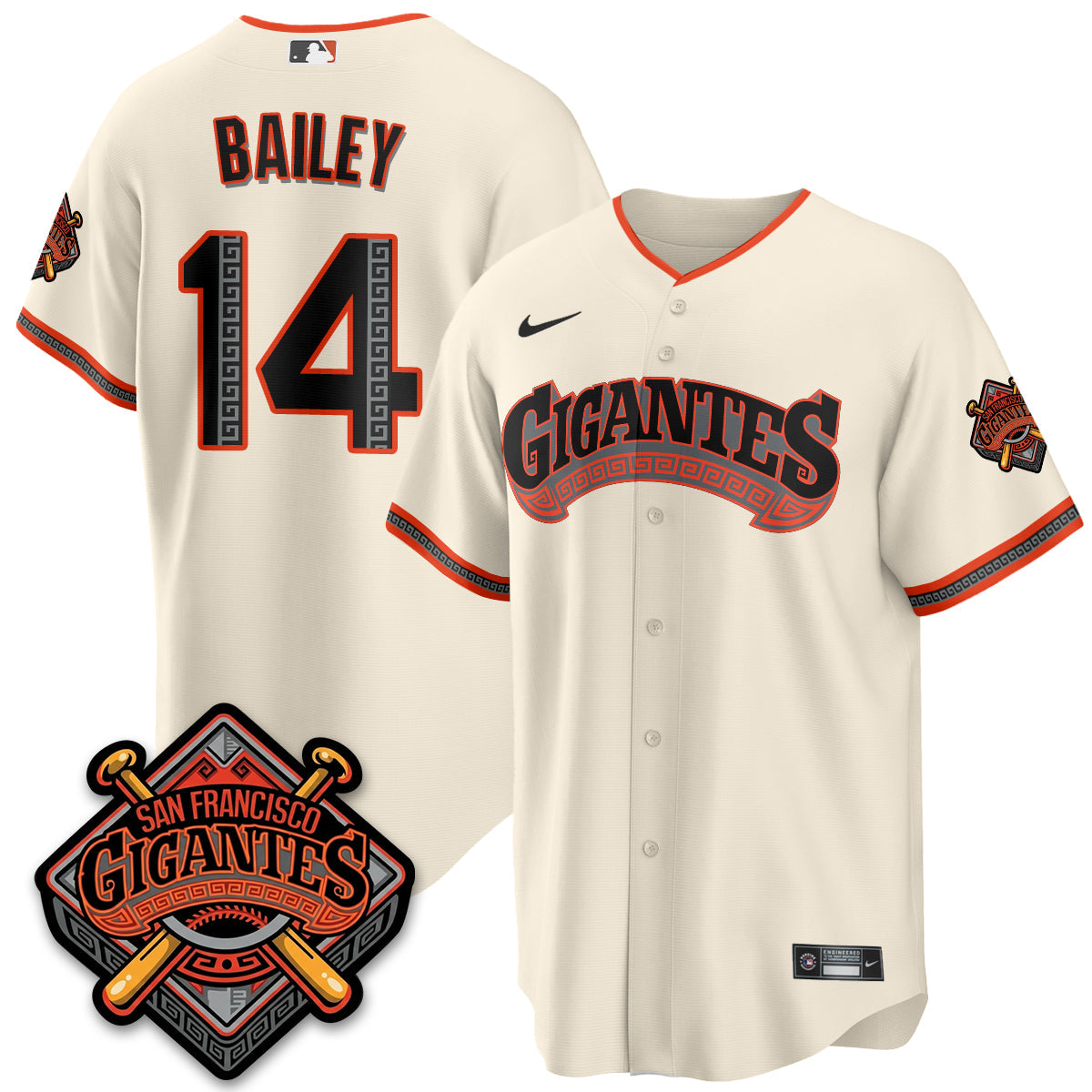 SF GIGANTES Vapor Limited Jersey - All Stitched