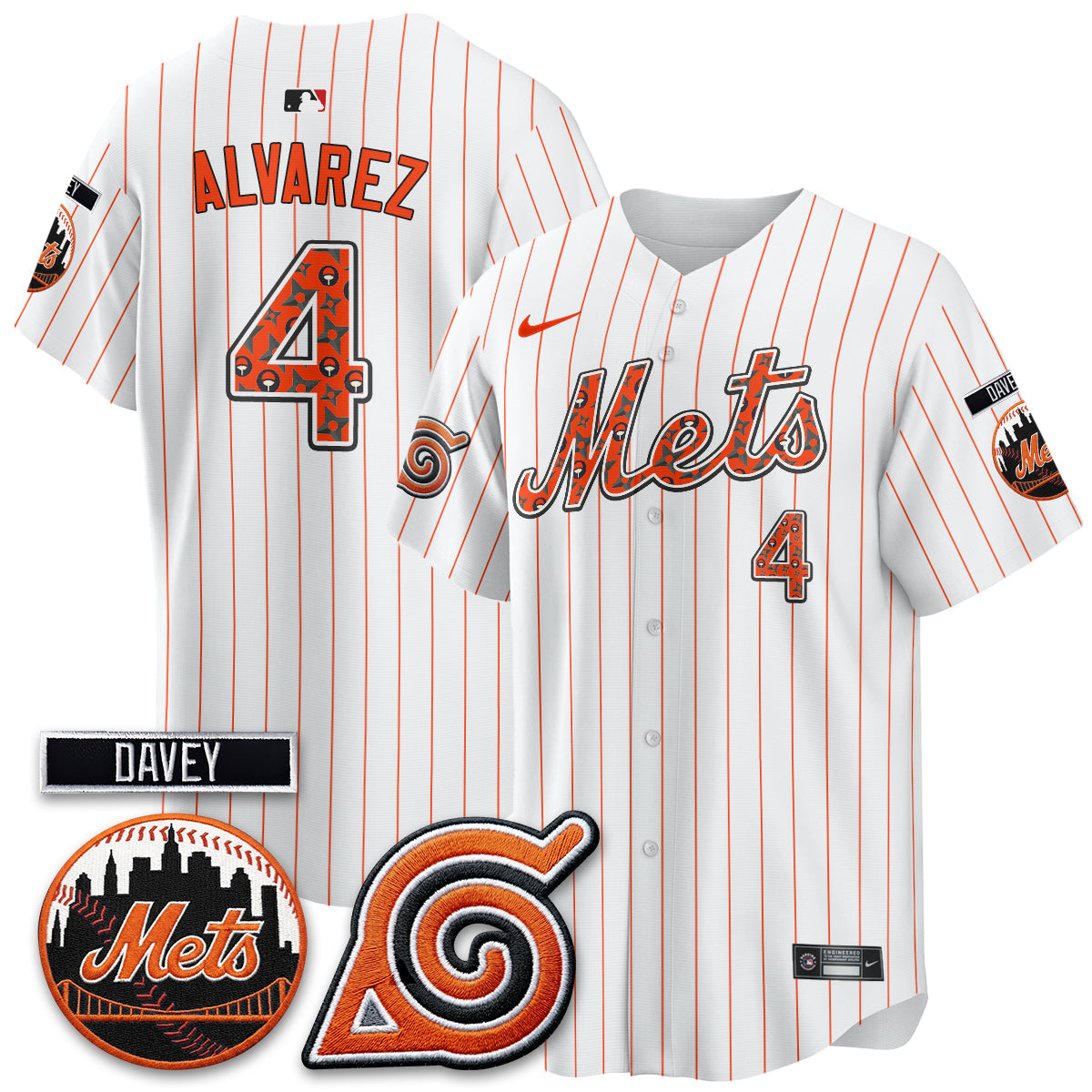 New York Mets x Naruto Nights 2026 Vapor Limited Jersey - All Stitched V2