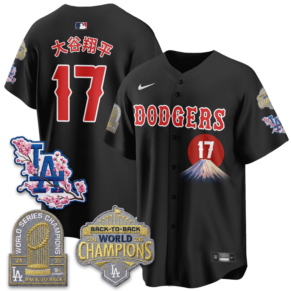 Los Angeles Dodgers Japanese Heritage Night 2026 Jersey - All Stitched V2