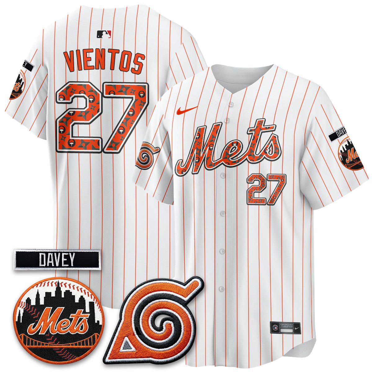 New York Mets x Naruto Nights 2026 Vapor Limited Jersey - All Stitched V2