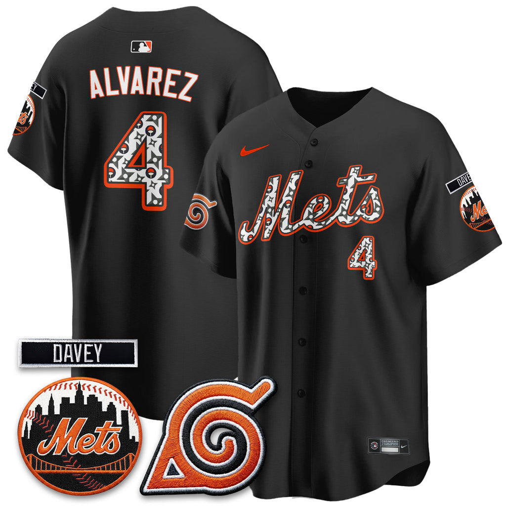 New York Mets x Naruto Nights 2026 Vapor Limited Jersey - All Stitched V2