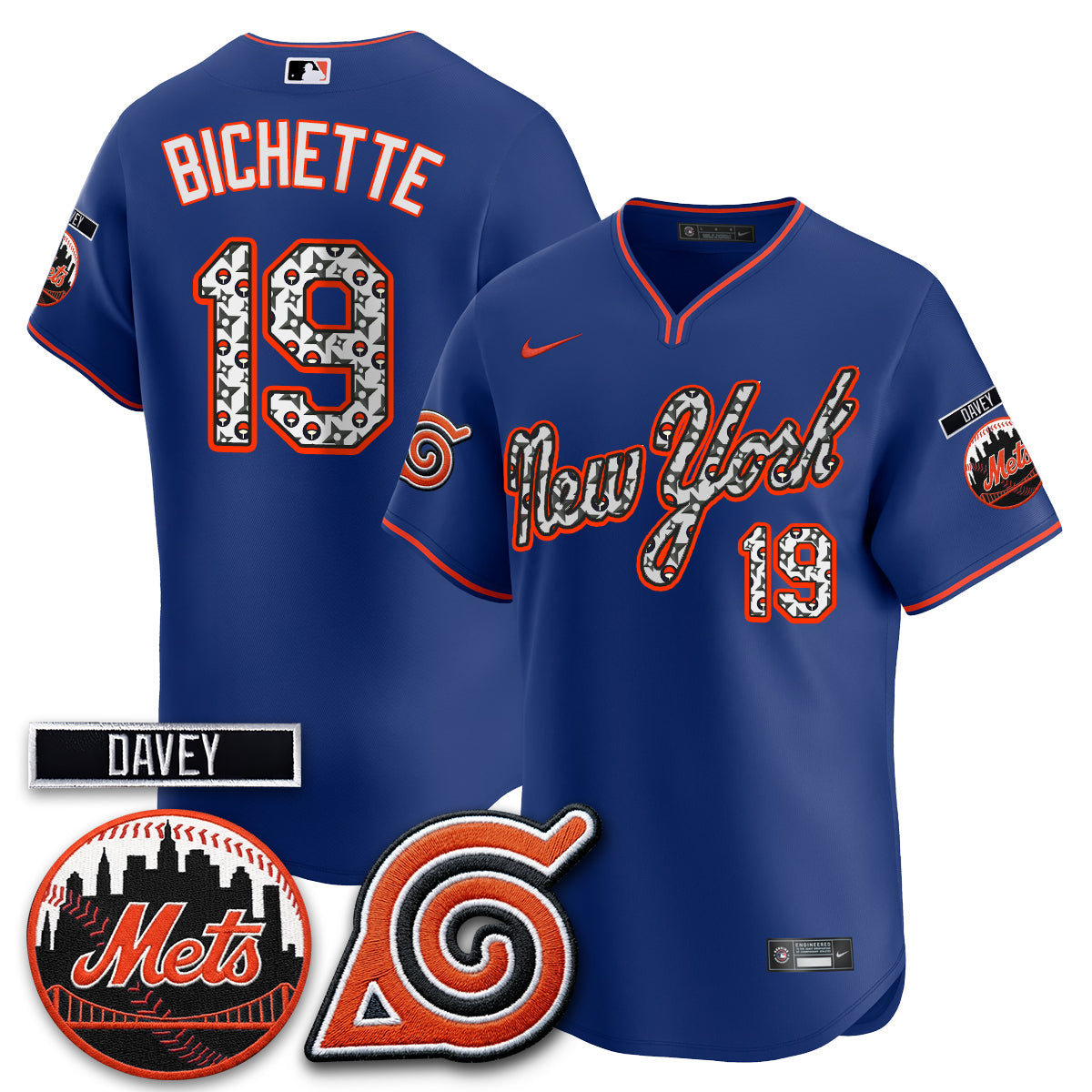 New York Mets x Naruto Nights 2026 Vapor Limited Jersey - All Stitched V2