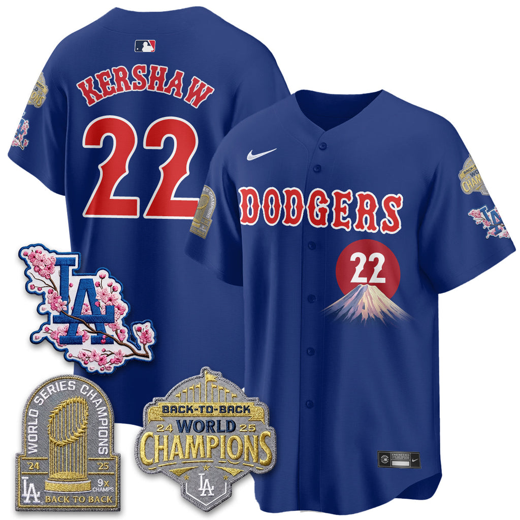 Los Angeles Dodgers Japanese Heritage Night 2026 Jersey - All Stitched V2