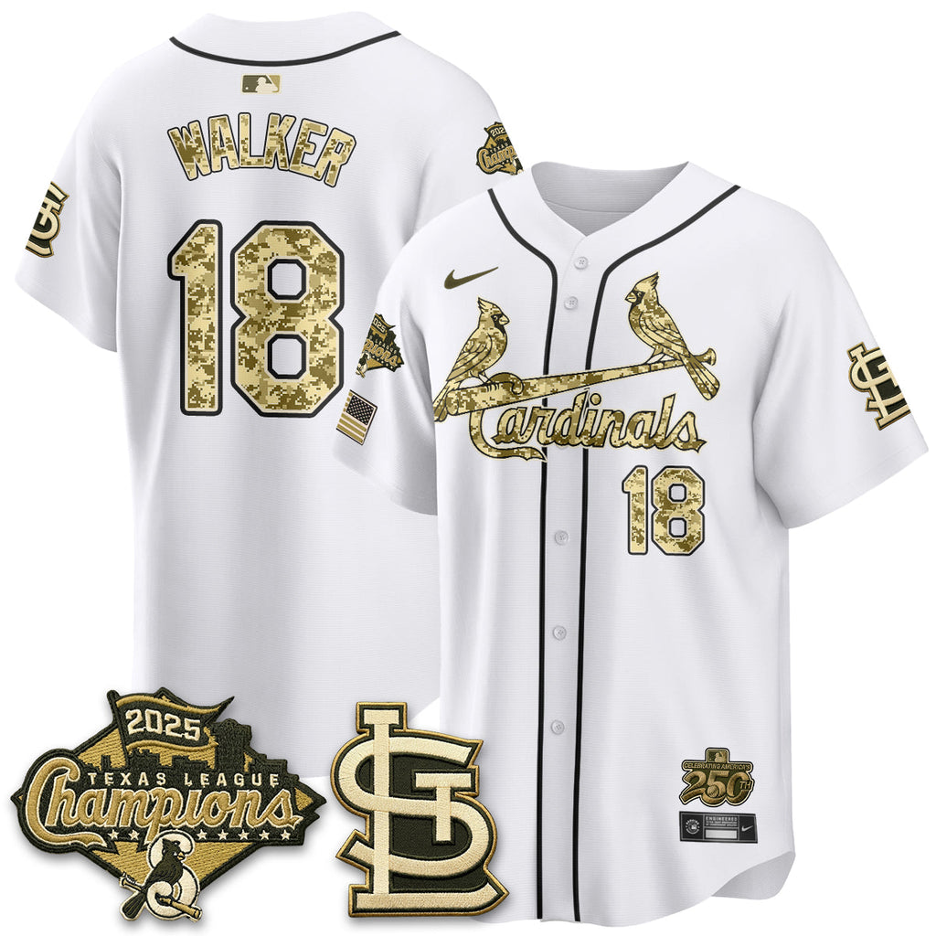 St. Louis Cardinals 2026 Armed Forces Day Jersey - All Stitched
