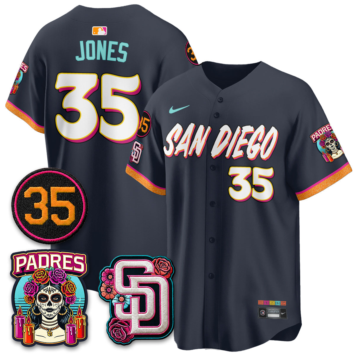 San Diego Padres 2026 City Connect Vapor Premier Limited Jersey - All Stitched V2