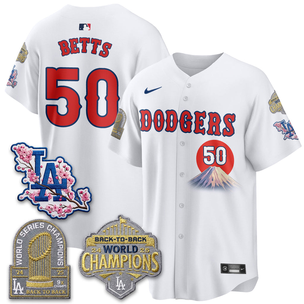 Los Angeles Dodgers Japanese Heritage Night 2026 Jersey - All Stitched V2