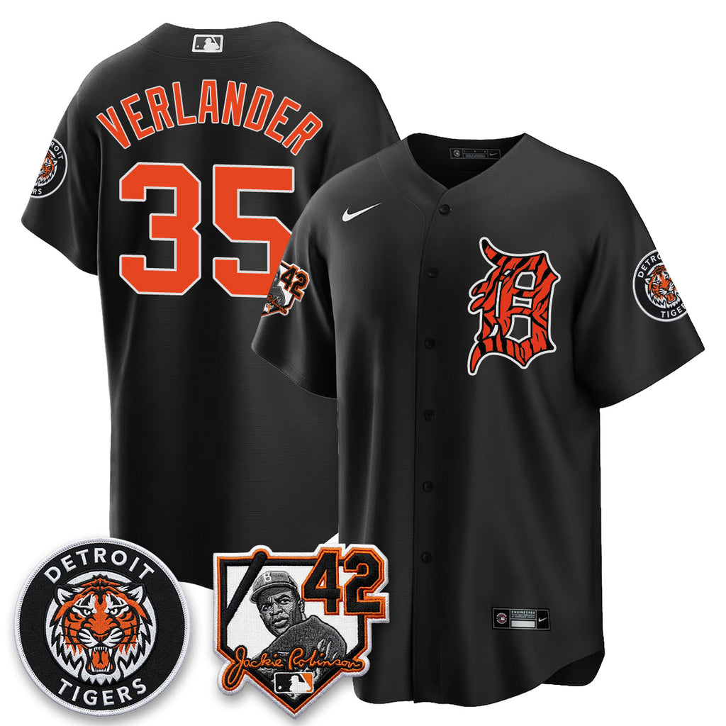 Detroit Tigers 2026 Jackie Robinson Day Vapor Limited Jersey - All Stitched