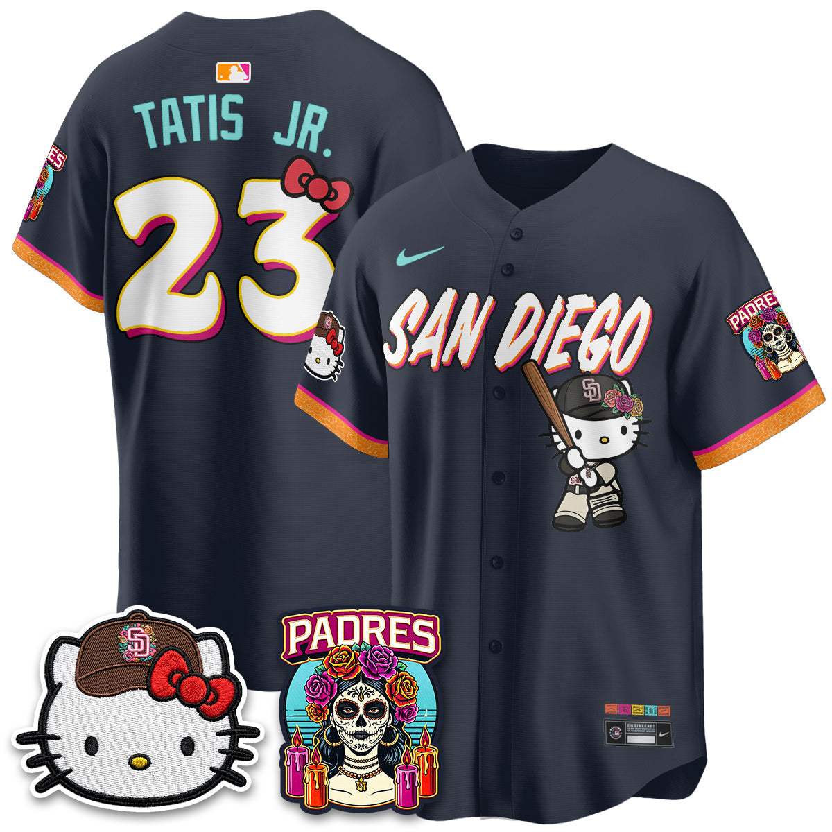 San Diego Padres 2026 City Connect x Meow KT Vapor Limited Jersey - All Stitched