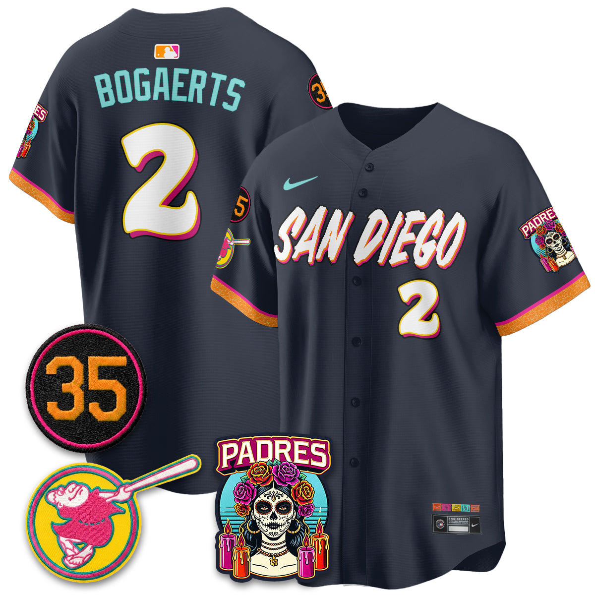 San Diego Padres 2026 City Connect Vapor Premier Limited Jersey - All Stitched V2