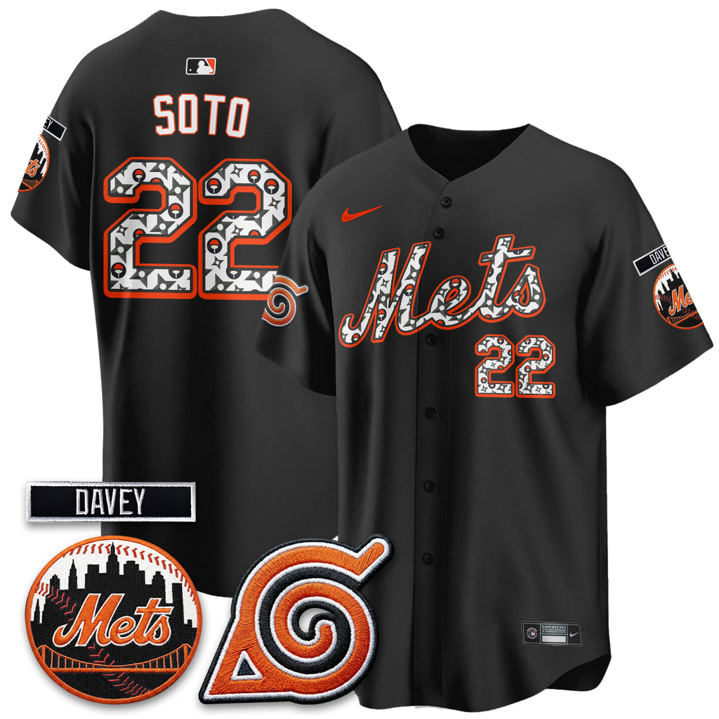 New York Mets x Naruto Nights 2026 Vapor Limited Jersey - All Stitched V2
