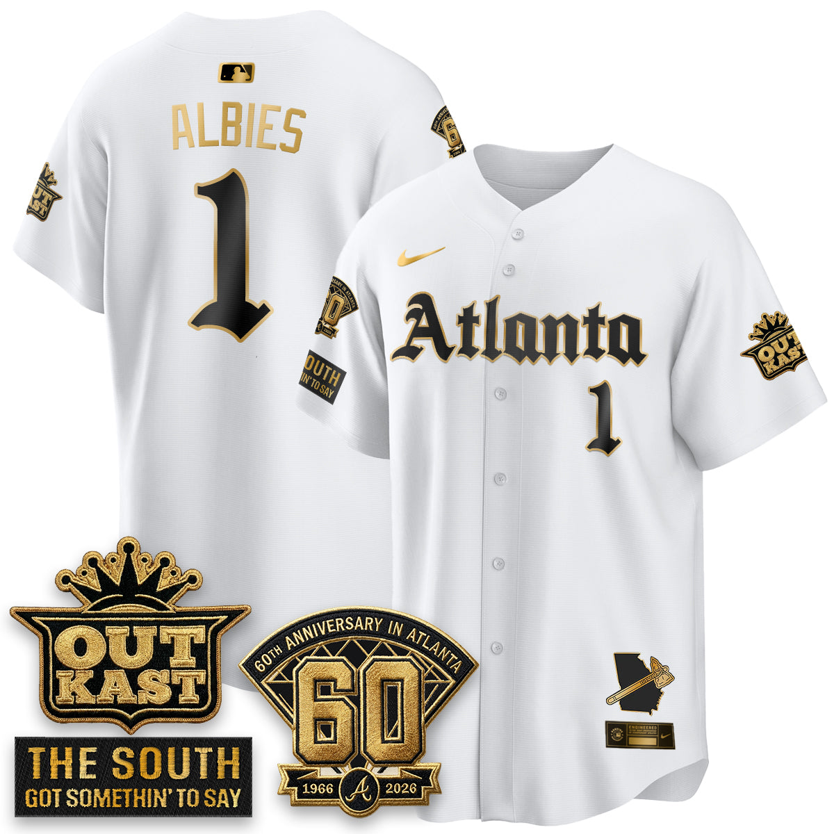 Atlanta Braves 2026 Gothic Edition Vapor Limited Jersey - All Stitched