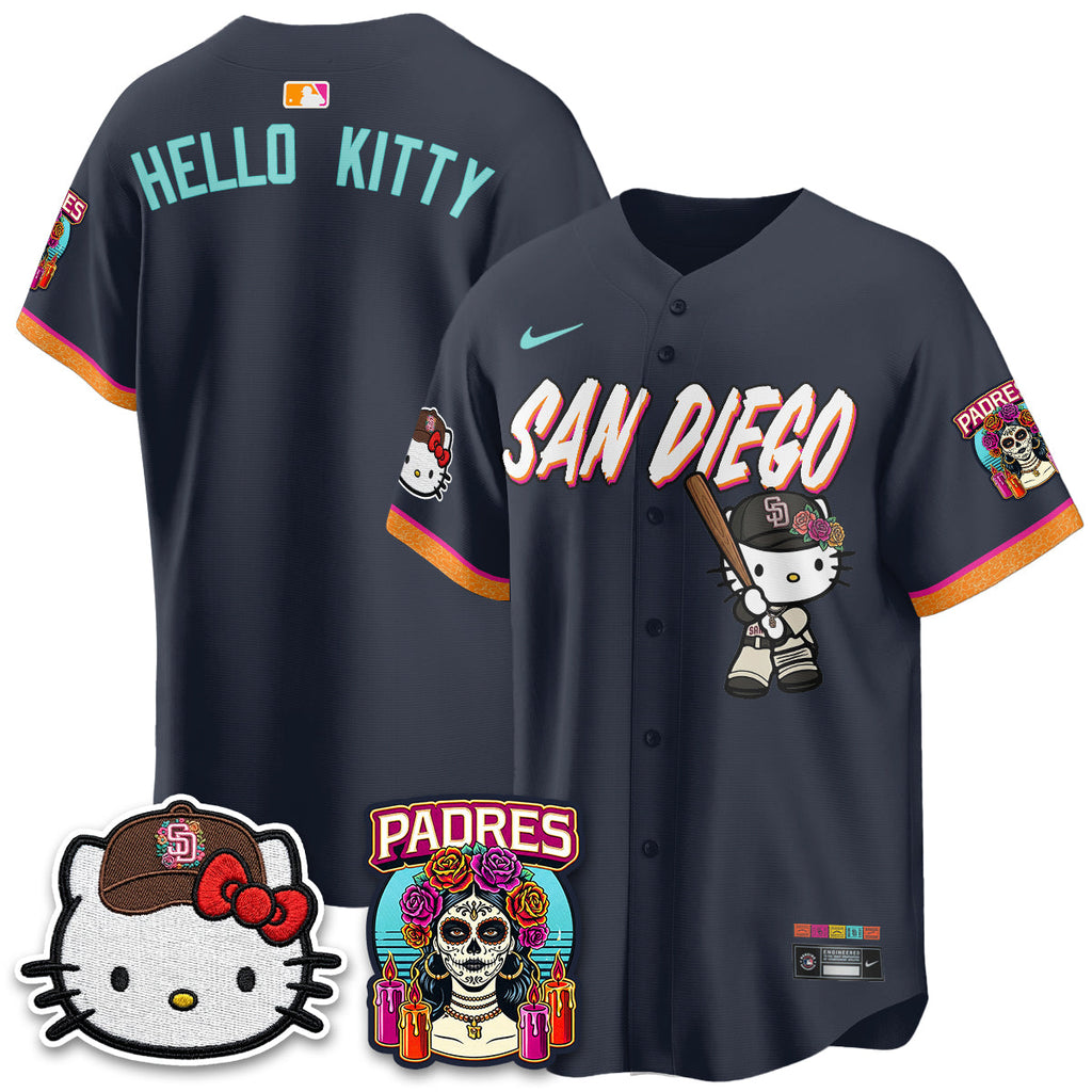 San Diego Padres 2026 City Connect x Meow KT Vapor Limited Jersey - All Stitched