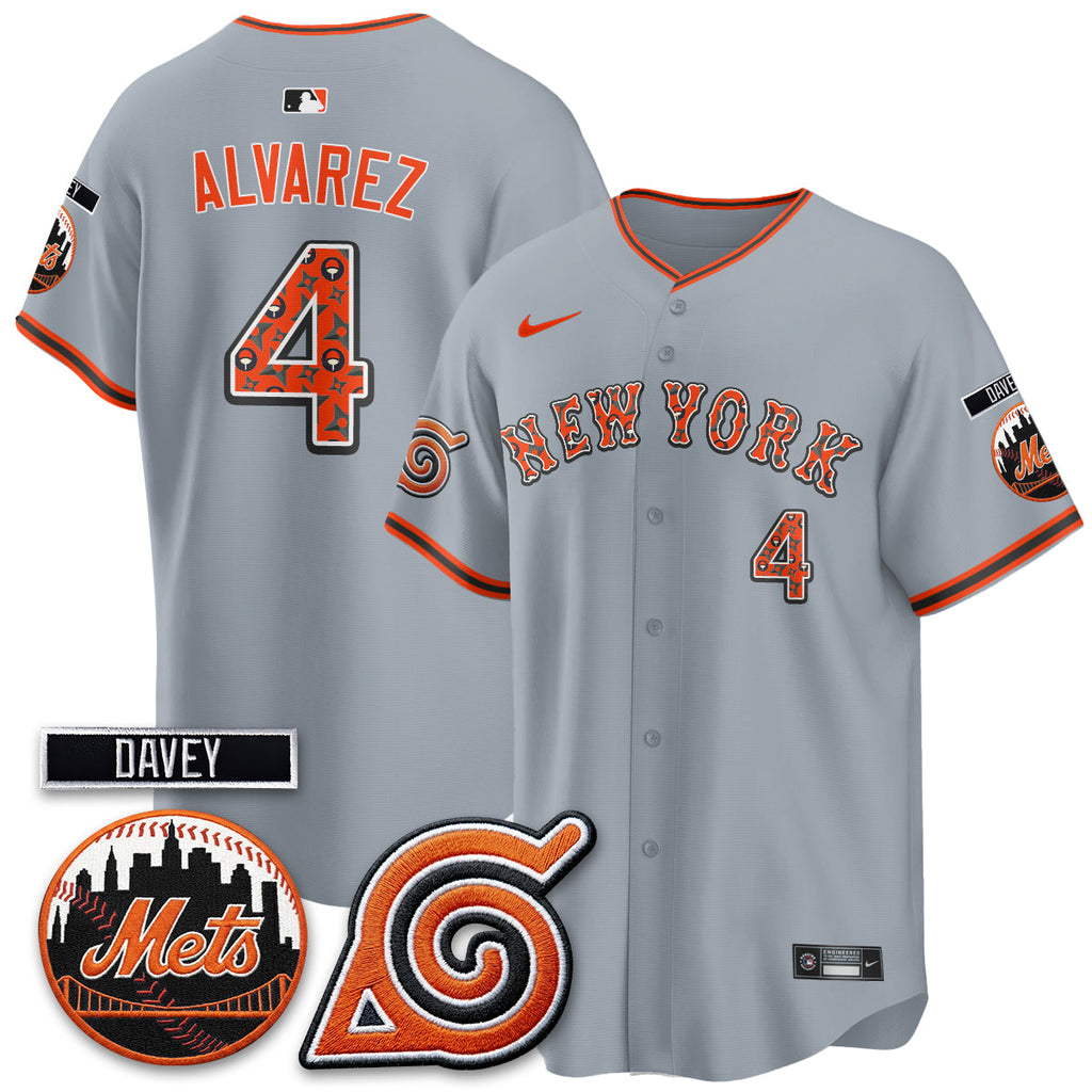 New York Mets x Naruto Nights 2026 Vapor Limited Jersey - All Stitched V2
