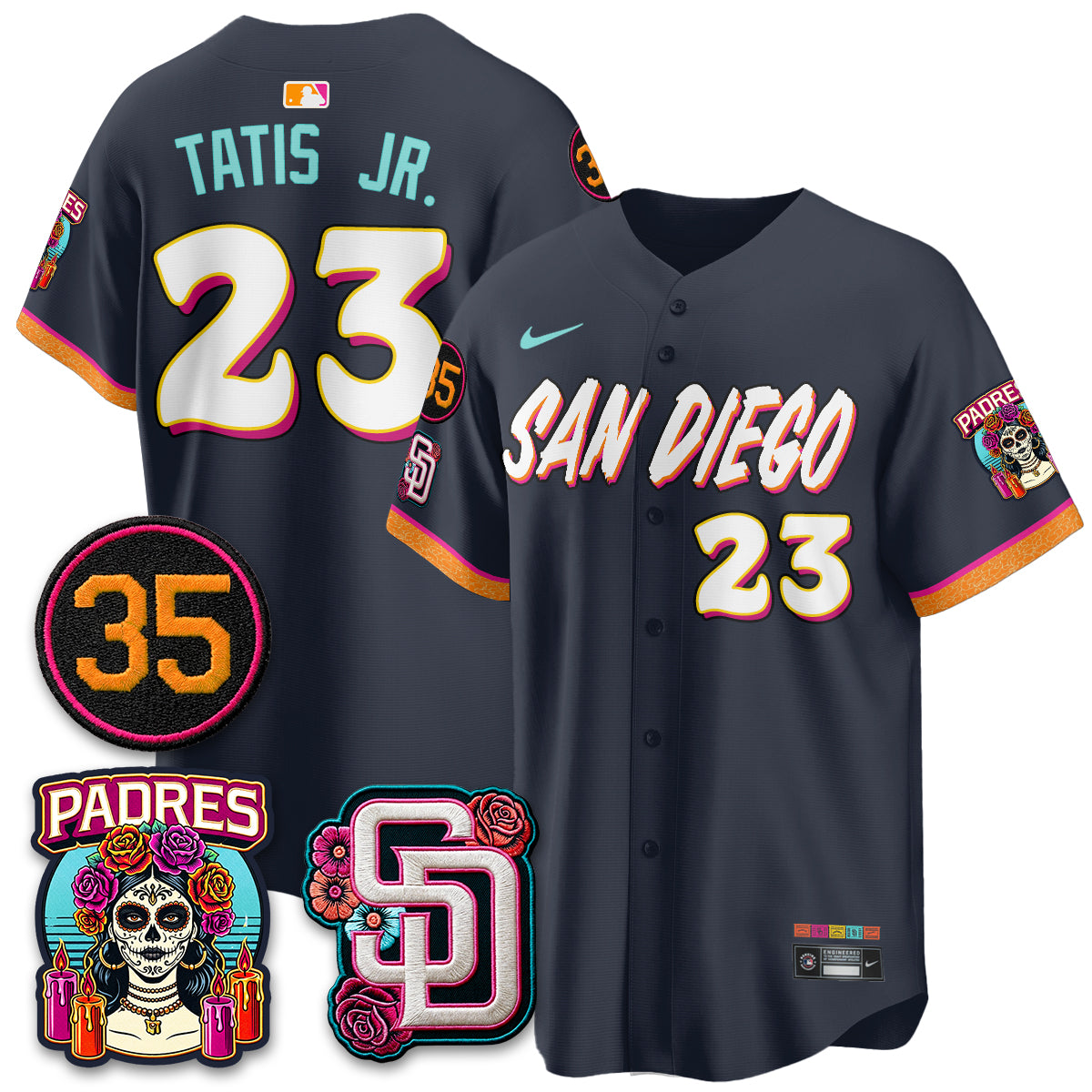 San Diego Padres 2026 City Connect Vapor Premier Limited Jersey - All Stitched V2