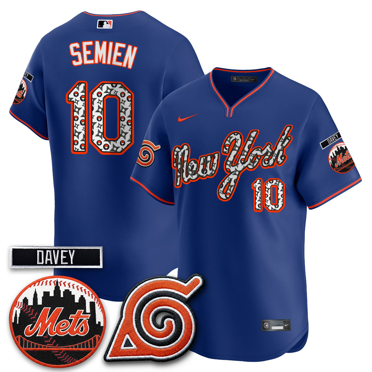 New York Mets x Naruto Nights 2026 Vapor Limited Jersey - All Stitched V2