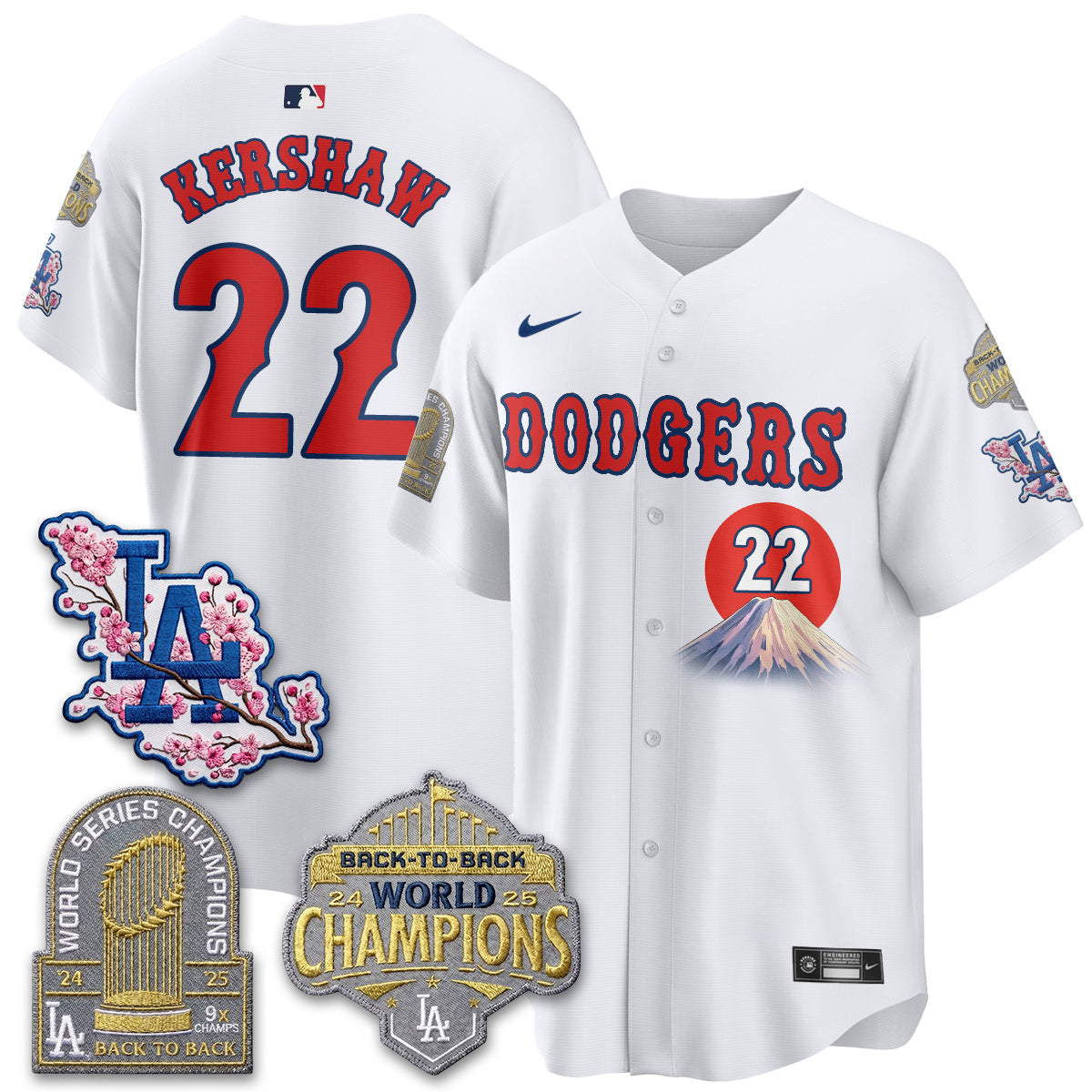 Los Angeles Dodgers Japanese Heritage Night 2026 Jersey - All Stitched V2