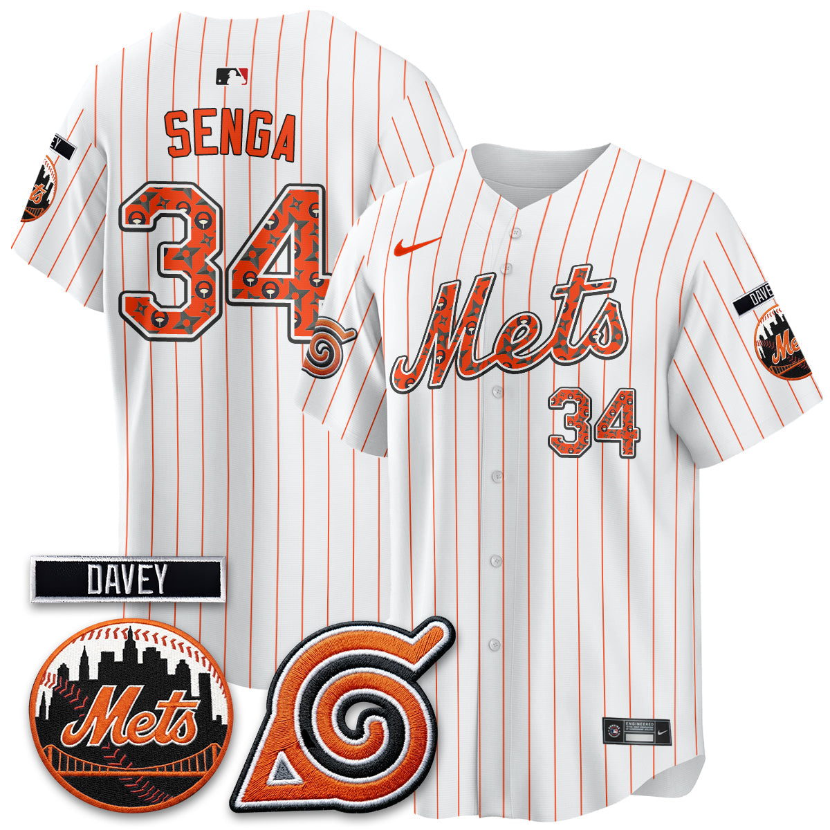 New York Mets x Naruto Nights 2026 Vapor Limited Jersey - All Stitched V2