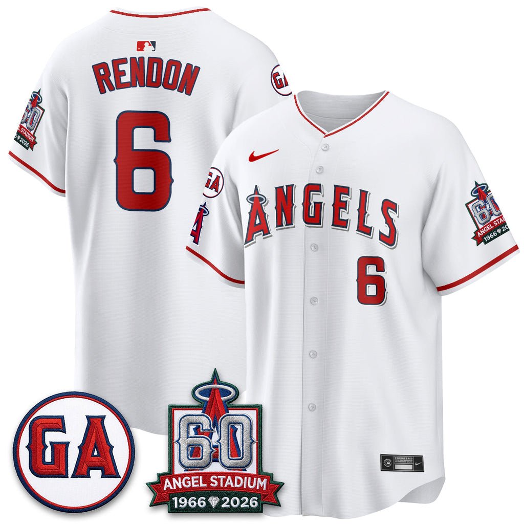 Los Angeles Angels 60th Anniversary Vapor Jersey - All Stitched V3