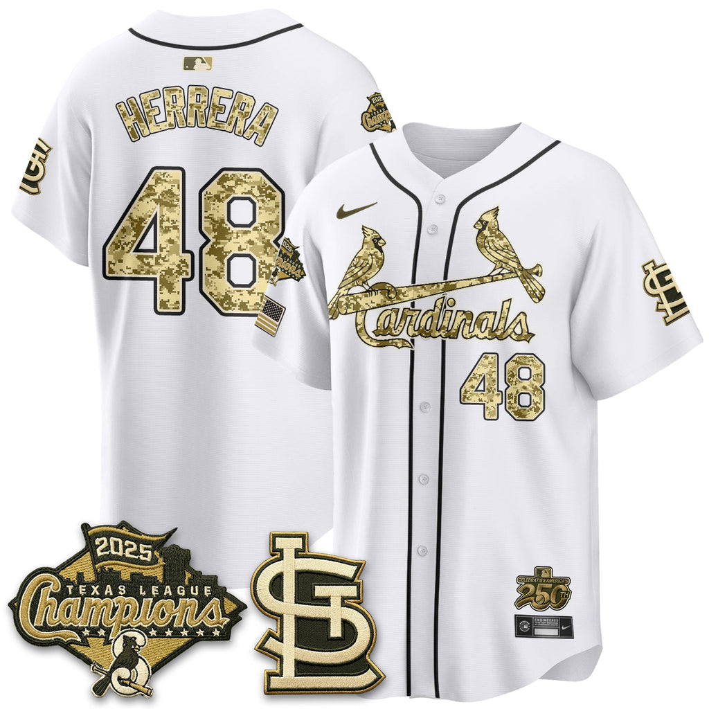 St. Louis Cardinals 2026 Armed Forces Day Jersey - All Stitched