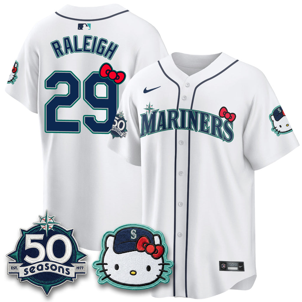 Seattle Mariners x Meow KT Night Limited Jersey - All Stitched