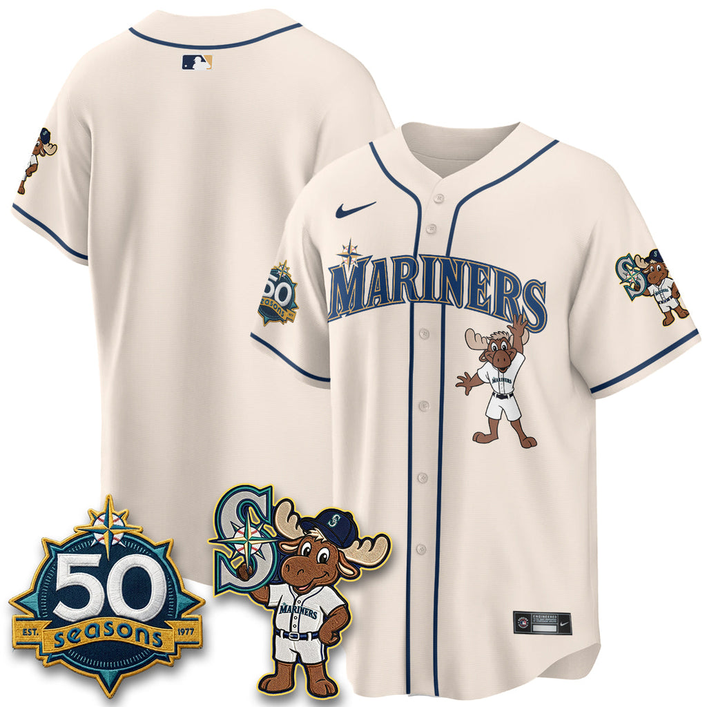 Seattle Mariners Mascot Jersey - All Stitched