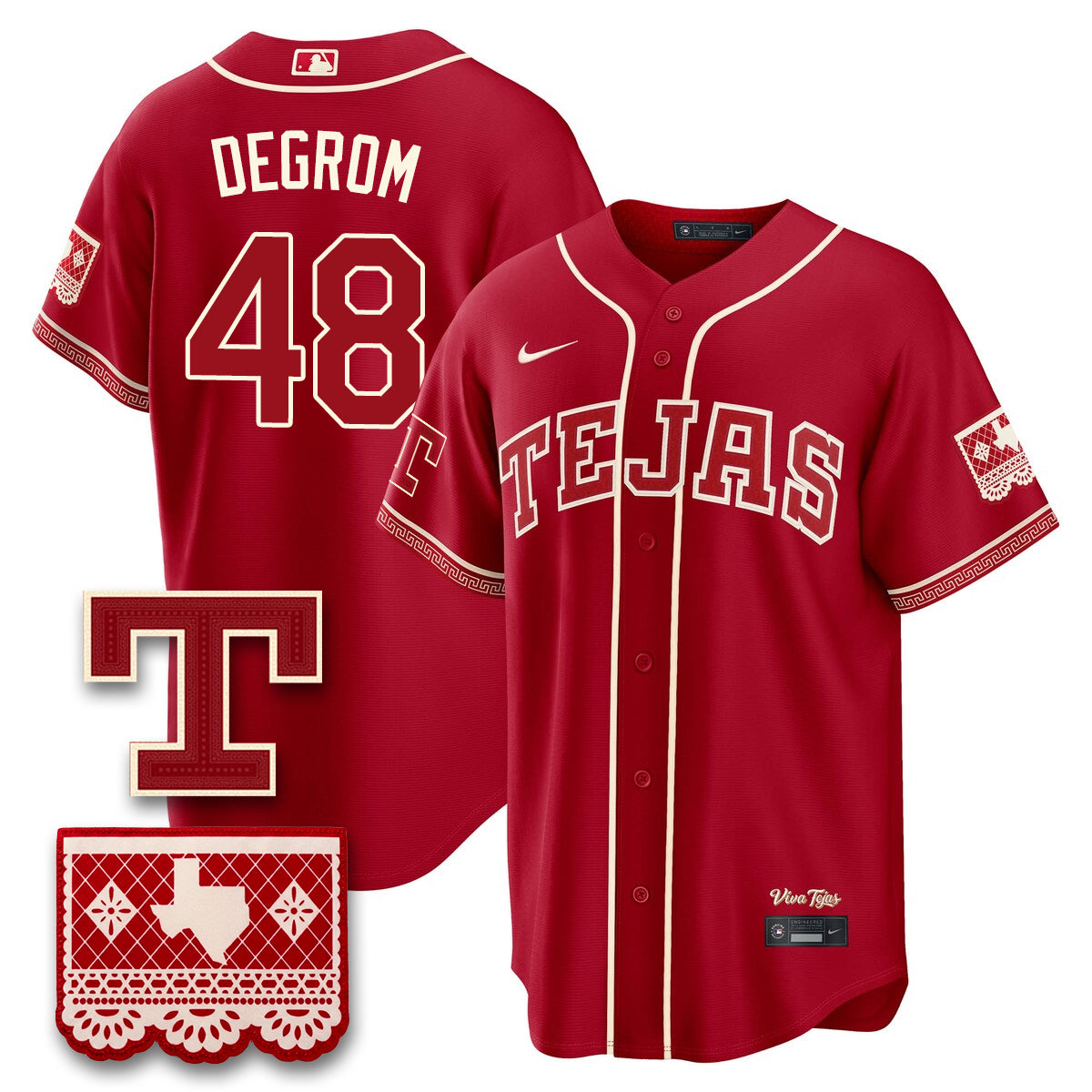 Texas Rangers 2026 City Connect Vapor Jersey - All Stitched