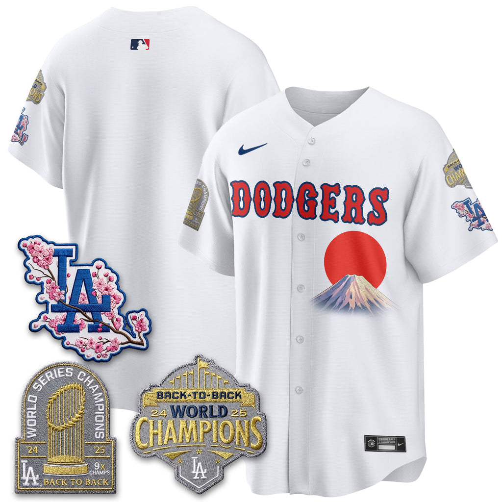 Los Angeles Dodgers Japanese Heritage Night 2026 Jersey - All Stitched V2