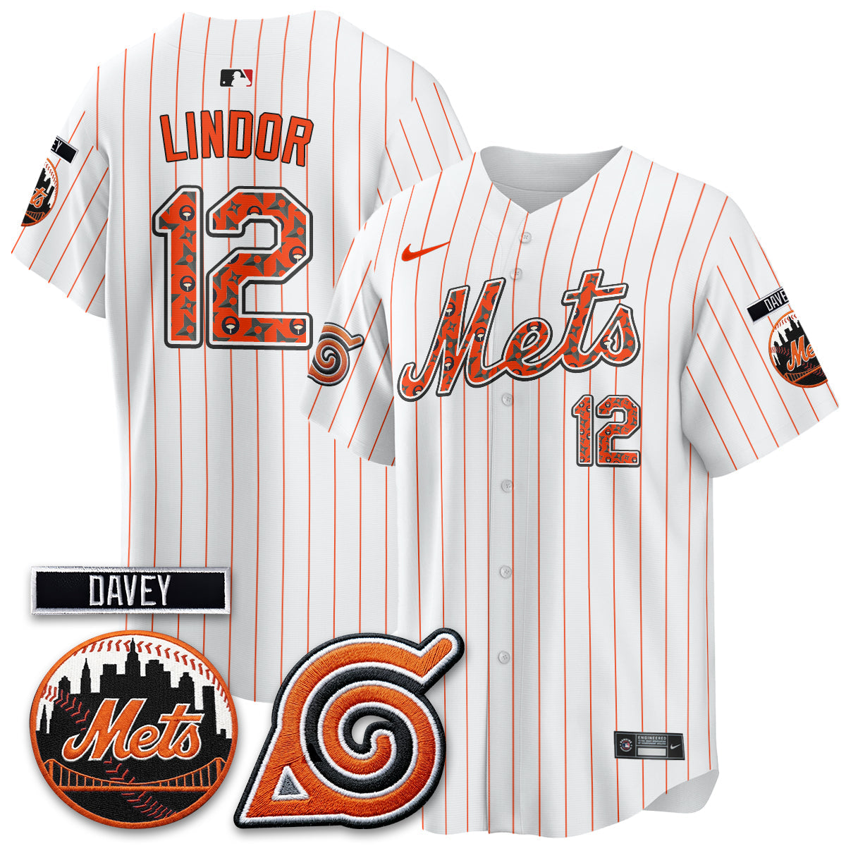 New York Mets x Naruto Nights 2026 Vapor Limited Jersey - All Stitched V2