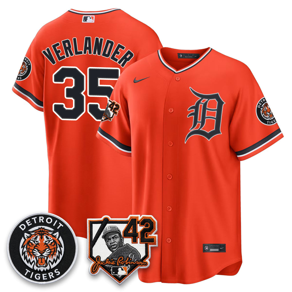 Detroit Tigers 2026 Jackie Robinson Day Vapor Limited Jersey - All Stitched