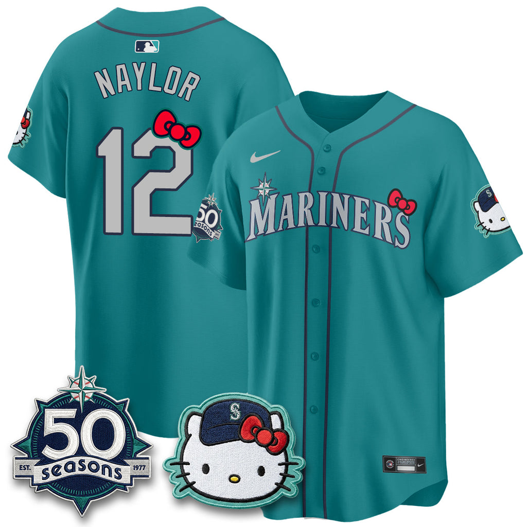 Seattle Mariners x Meow KT Night Limited Jersey - All Stitched
