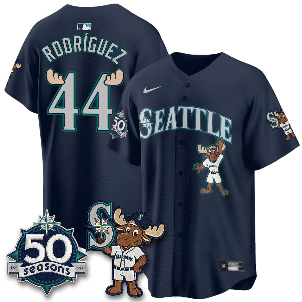 Seattle Mariners Mascot Jersey - All Stitched