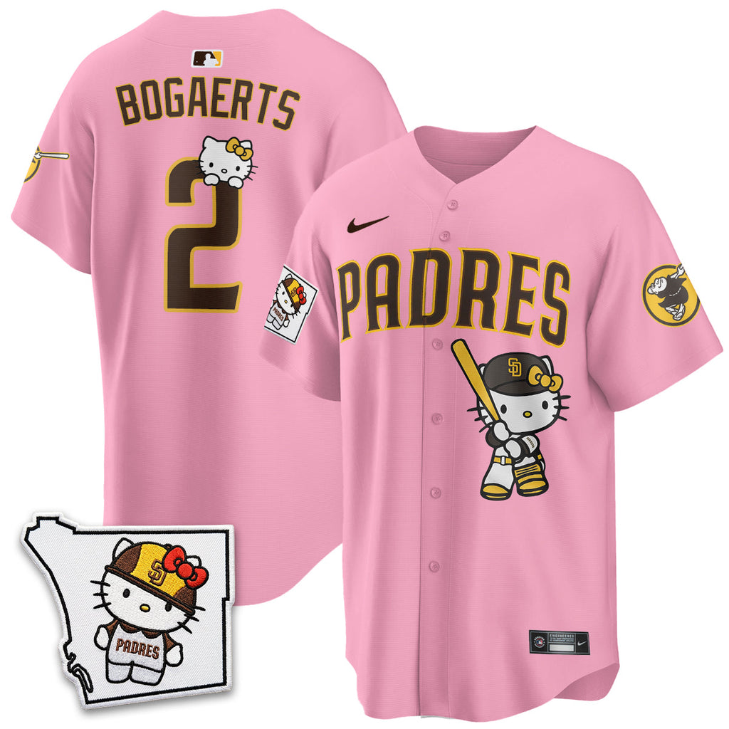 San Diego Padres x Meow KT Vapor Limited Jersey - All Stitched V2