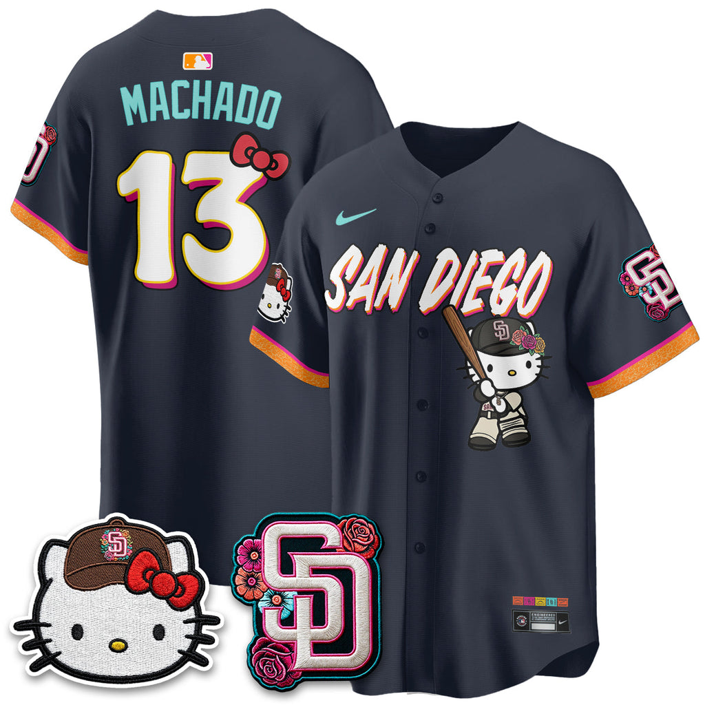 San Diego Padres 2026 City Connect x Meow KT Vapor Limited Jersey - All Stitched