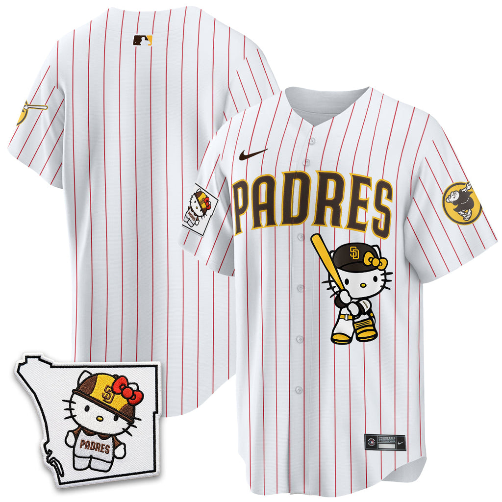San Diego Padres x Meow KT Vapor Limited Jersey - All Stitched V2