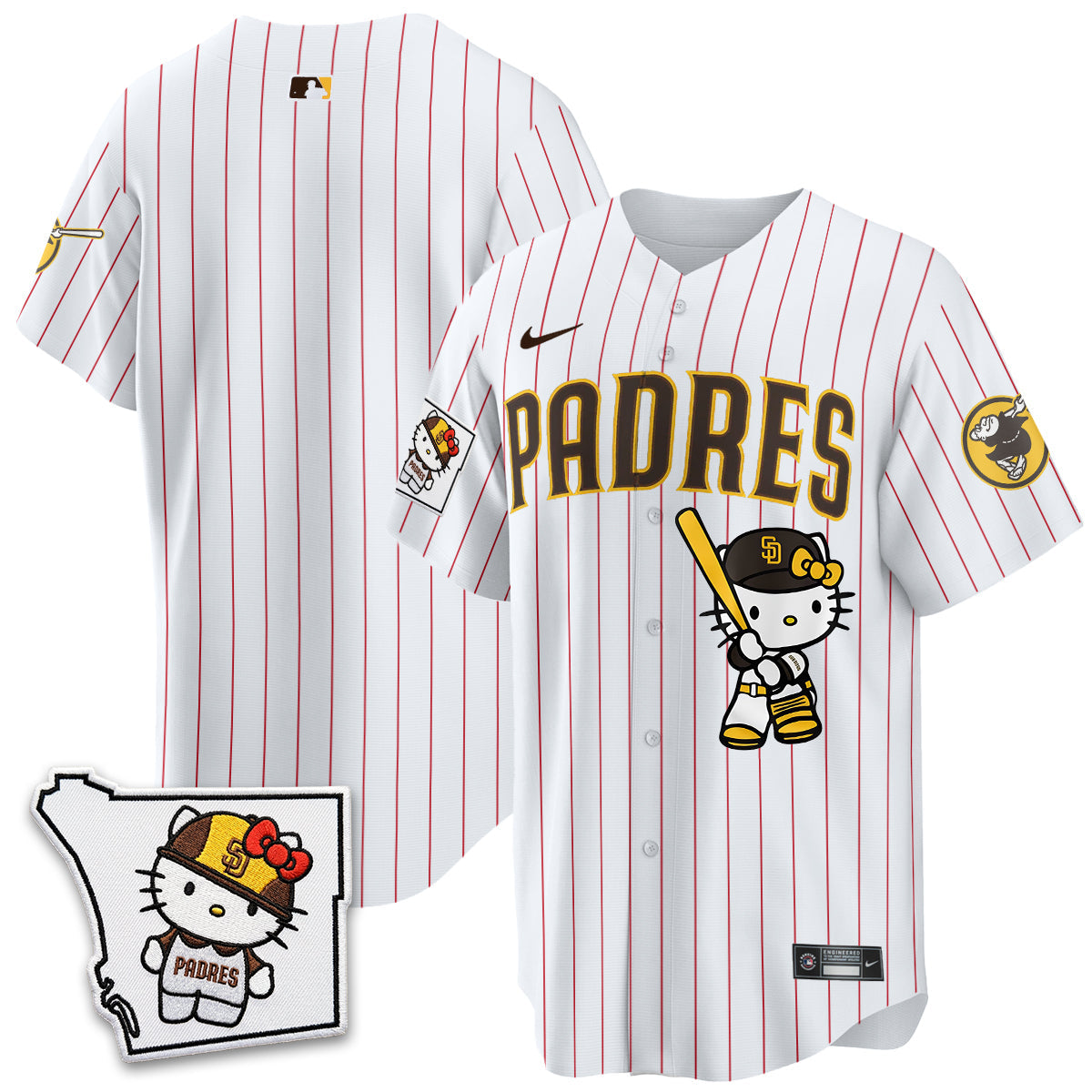 San Diego Padres x Meow KT Vapor Limited Jersey - All Stitched V2