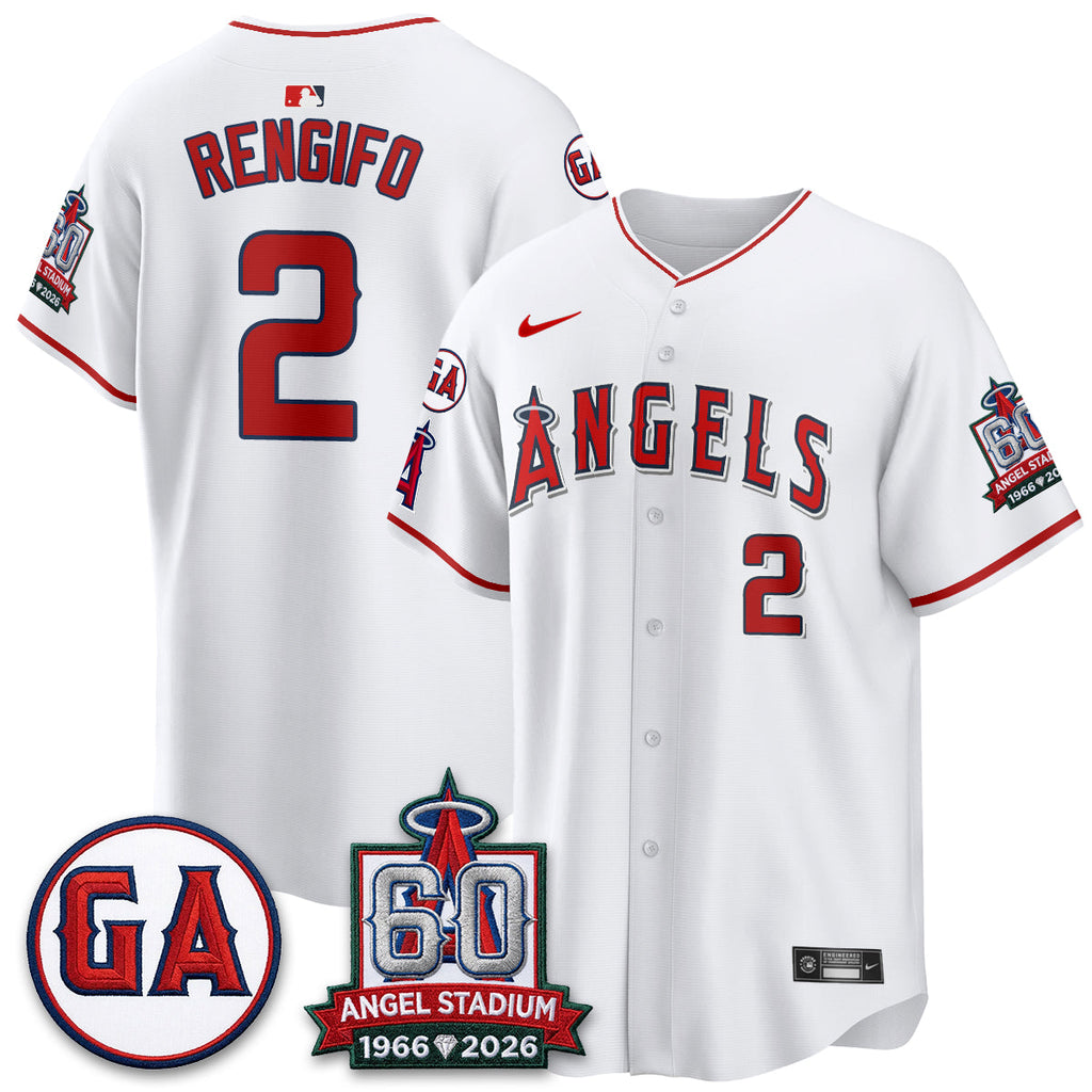 Los Angeles Angels 60th Anniversary Vapor Jersey - All Stitched V3