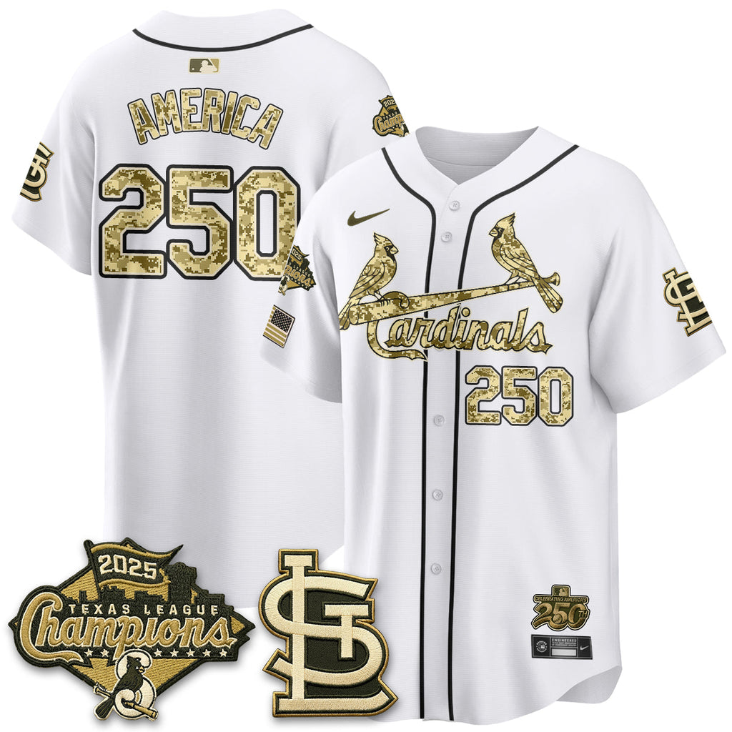 St. Louis Cardinals 2026 Armed Forces Day Jersey - All Stitched