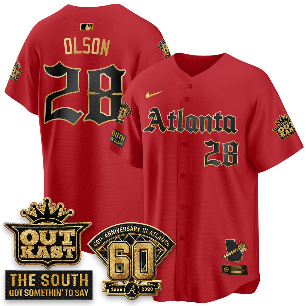 Atlanta Braves 2026 Gothic Edition Vapor Limited Jersey - All Stitched