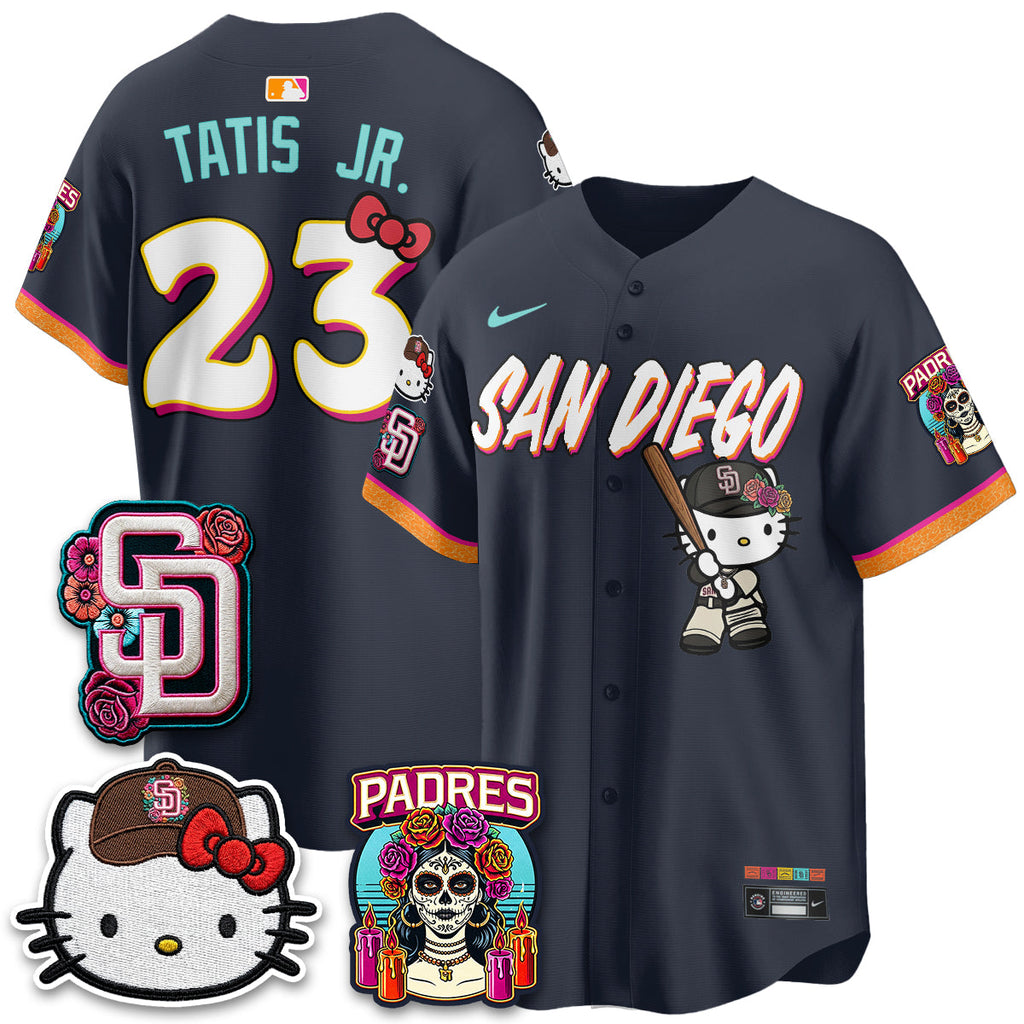 San Diego Padres 2026 City Connect x Meow KT Vapor Limited Jersey - All Stitched