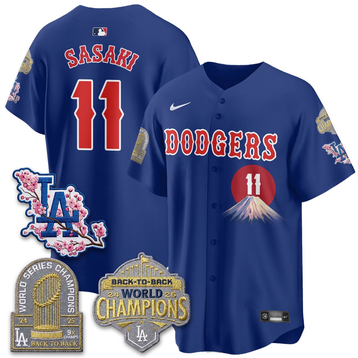 Los Angeles Dodgers Japanese Heritage Night 2026 Jersey - All Stitched V2