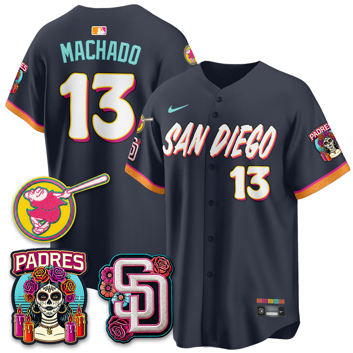 San Diego Padres 2026 City Connect Vapor Premier Limited Men Jersey - All Stitched V2