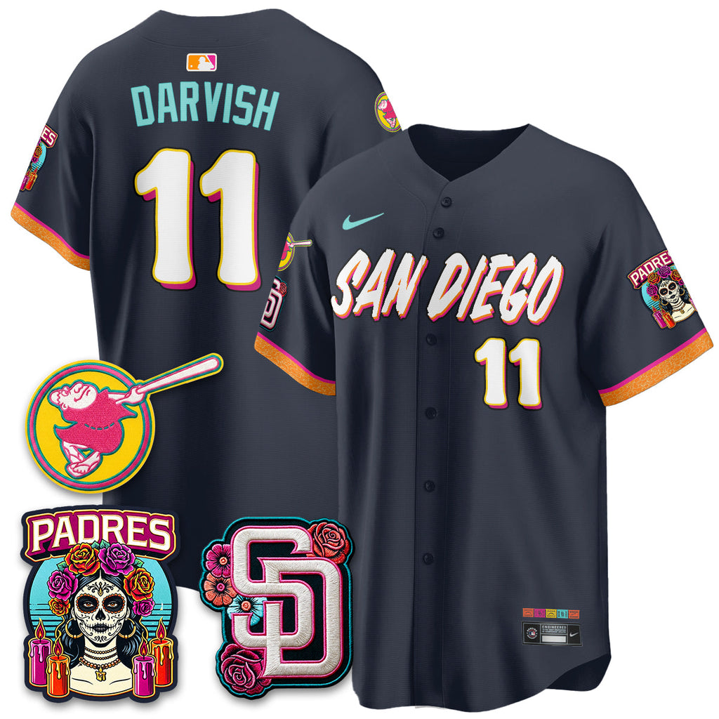 San Diego Padres 2026 City Connect Vapor Premier Limited Men Jersey - All Stitched V2