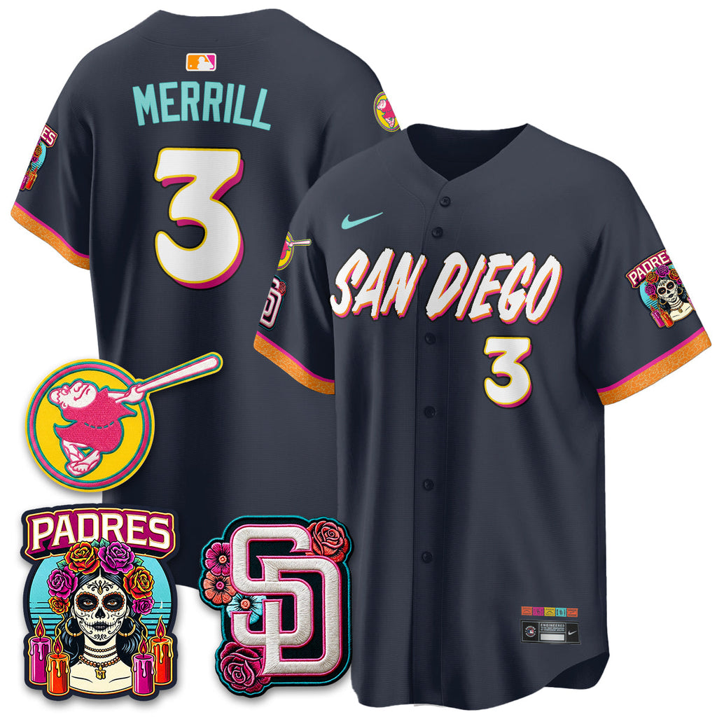 San Diego Padres 2026 City Connect Vapor Premier Limited Men Jersey - All Stitched V2