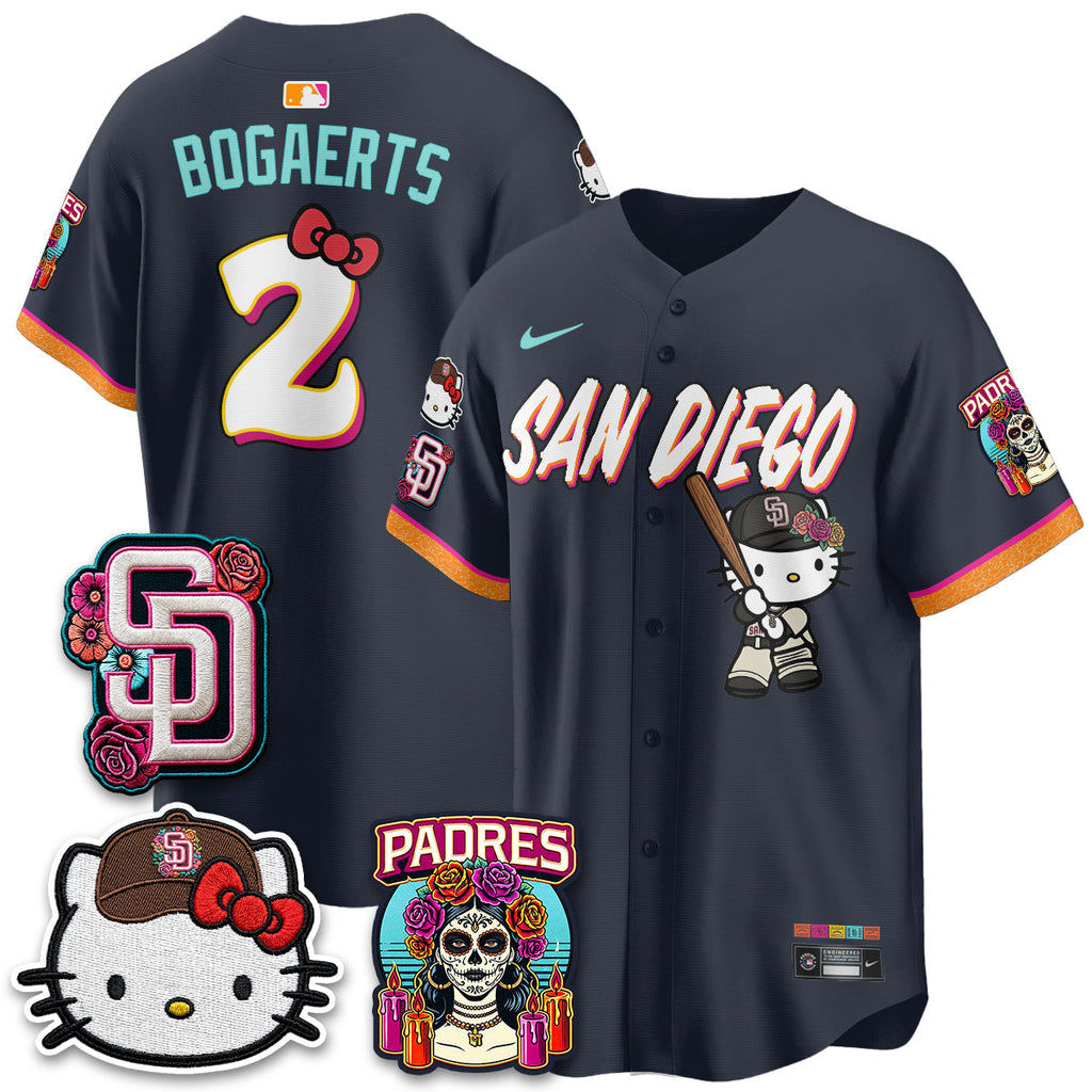 San Diego Padres 2026 City Connect x Meow KT Vapor Limited Jersey - All Stitched