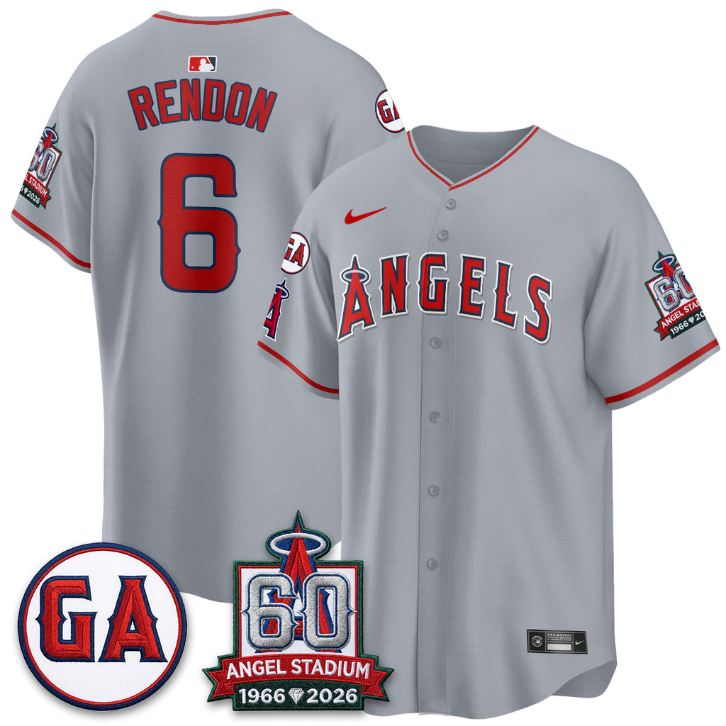 Los Angeles Angels 60th Anniversary Vapor Jersey - All Stitched V3