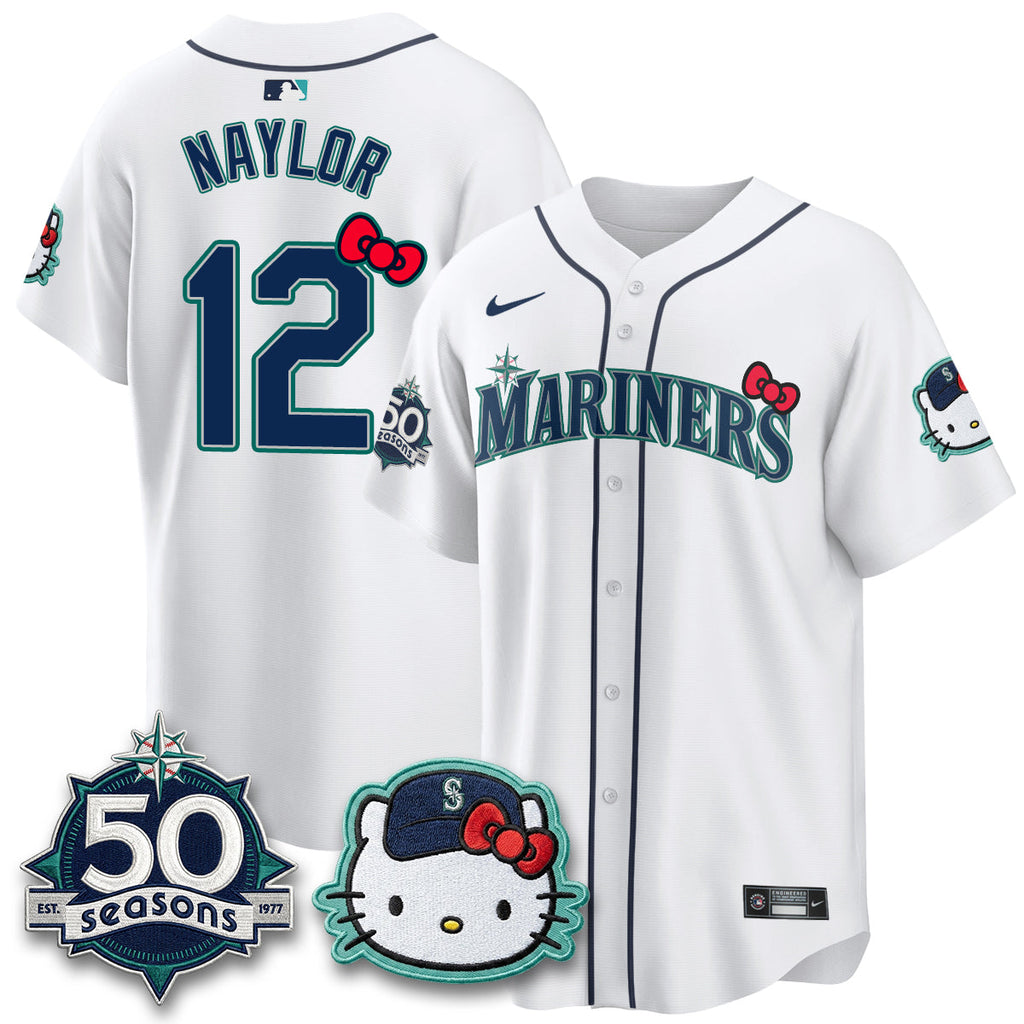 Seattle Mariners x Meow KT Night Limited Jersey - All Stitched