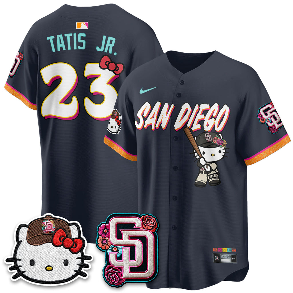 San Diego Padres 2026 City Connect x Meow KT Vapor Limited Jersey - All Stitched