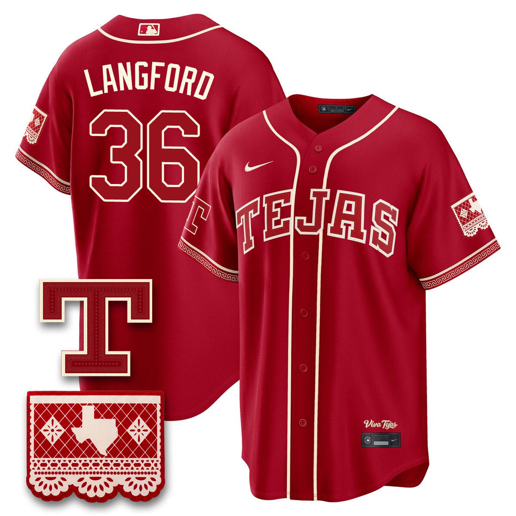 Texas Rangers 2026 City Connect Vapor Jersey - All Stitched