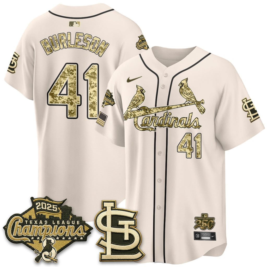 St. Louis Cardinals 2026 Armed Forces Day Jersey - All Stitched